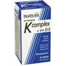 HealthAid Vitamina K Comprimidoslex + Vitamina D3 30 Comprimidos