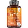 WeightWorld Vitaminas veganas D3 + K2, 180 comprimidos