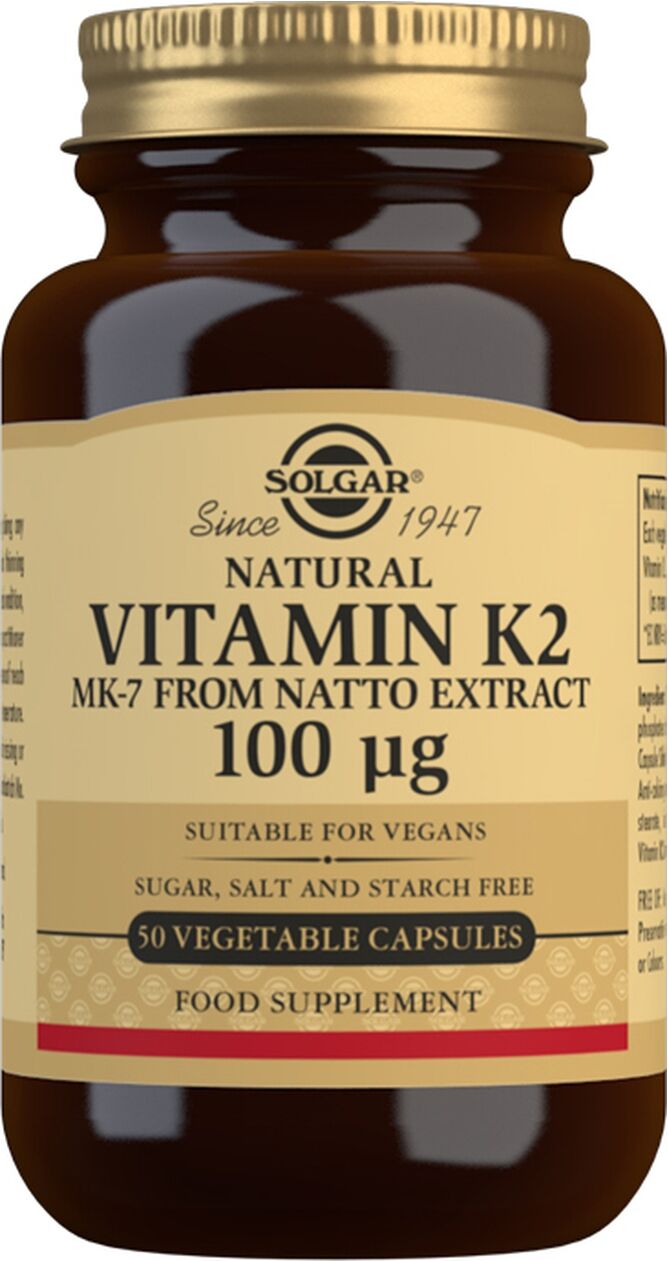 Solgar Vitamina K2 100ug 50 comprimidos