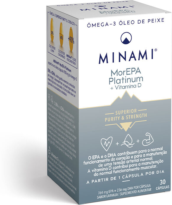 Minami Nutrition Minami MorEpa Platinum + Vitamina D x30