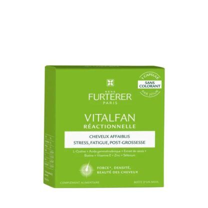 RENÉ FURTERER Rene Furterer Vitalfan Reaction Cápsulas Anticaída 30 Cápsulas