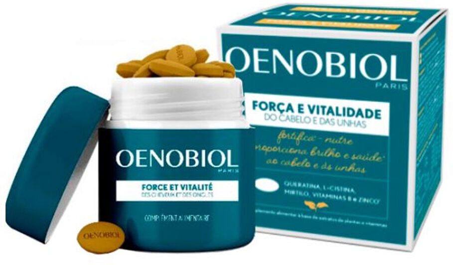 Oenobiol Fuerza y ??Vitalidad Cabello y Uñas 60 Pastillas