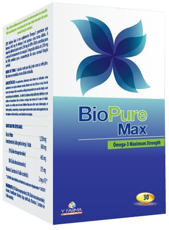 BioPure Max Omega-3 30 cápsulas