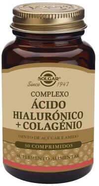 Solgar Complejo Acido Hialuronico 120mg 30 Comprimidos