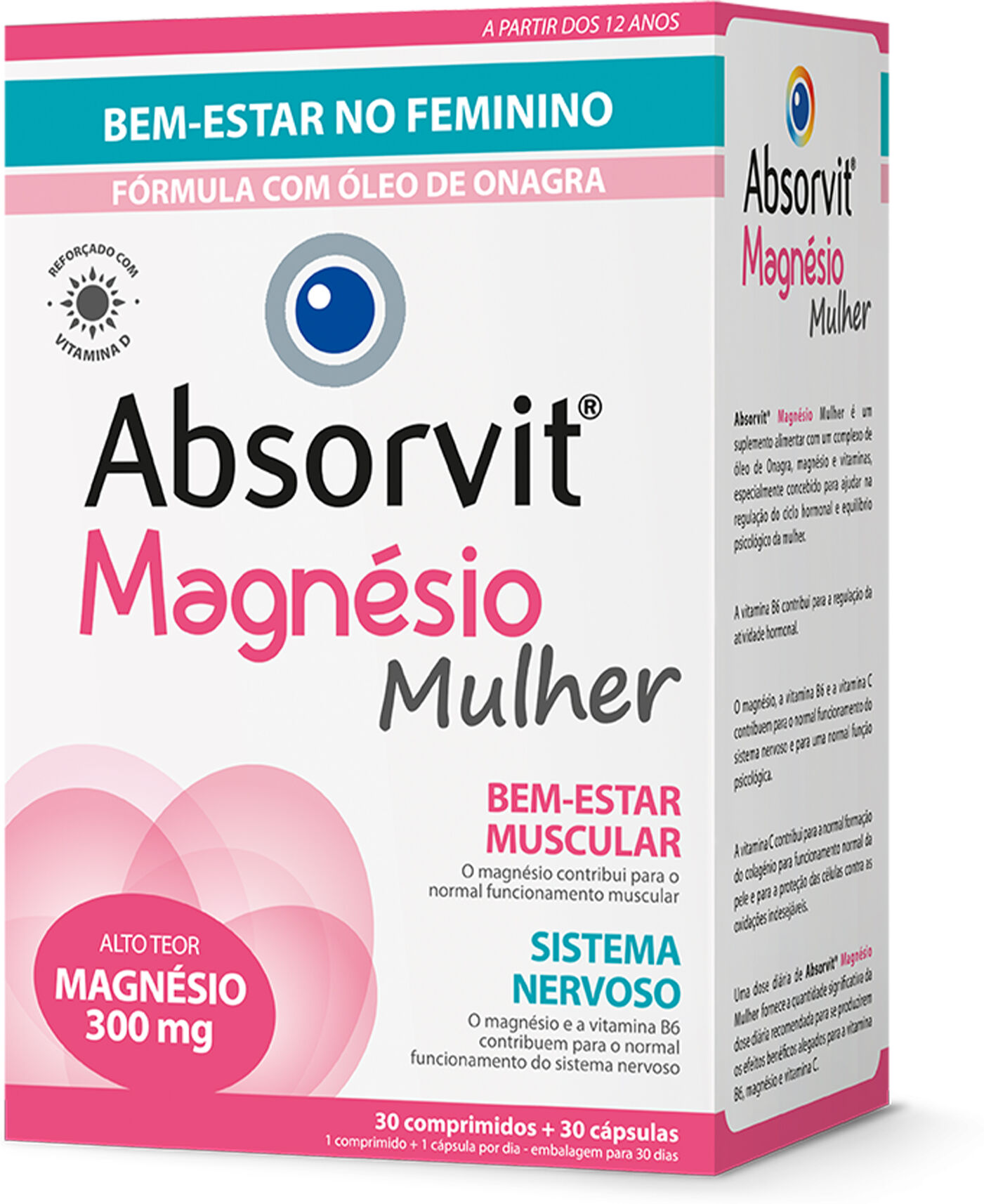 Absorvit Magnesium Complex Especial Mujer 30 pastillas + 30 cápsulas