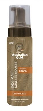 Australian Gold Mousse autobronceadora instantánea sin sol