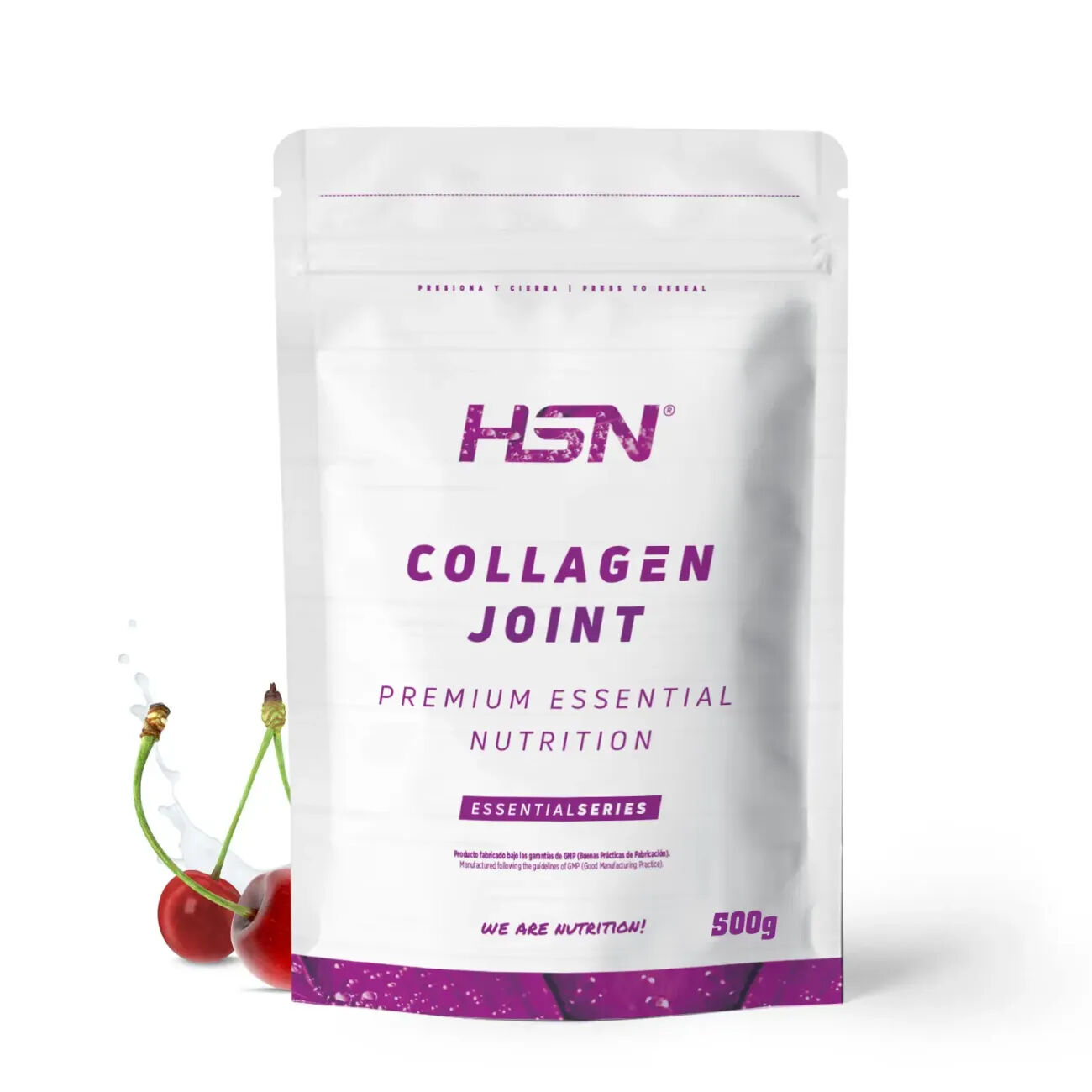 HSN Colágeno salud articular en polvo 500g cereza