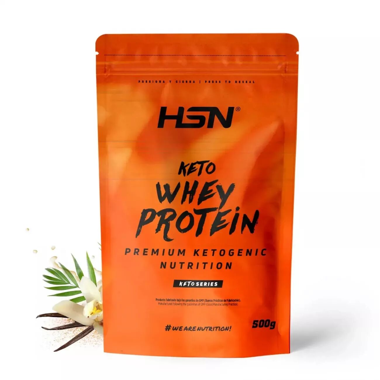 HSN Keto whey protein 500g vainilla caribeña