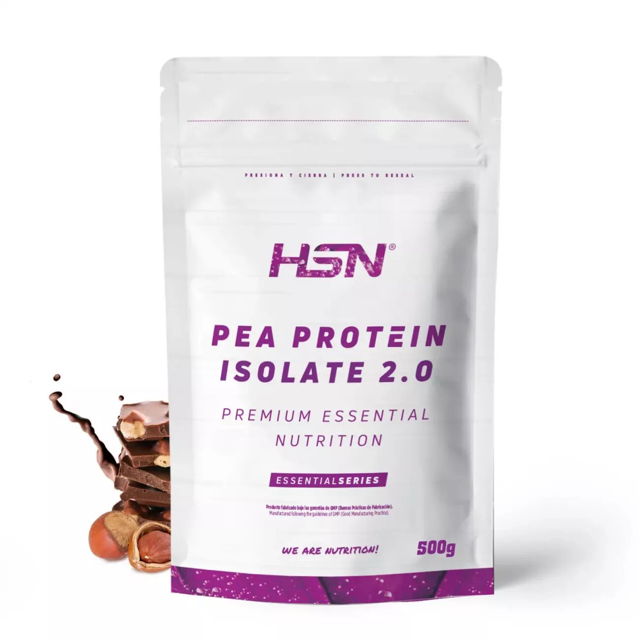 HSN Proteína de guisante aislada 2.0 500g chocolate y avellanas