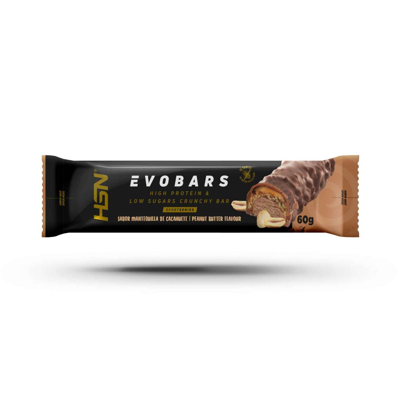 HSN Evobars (protein bar) 60g crema de cacahuete