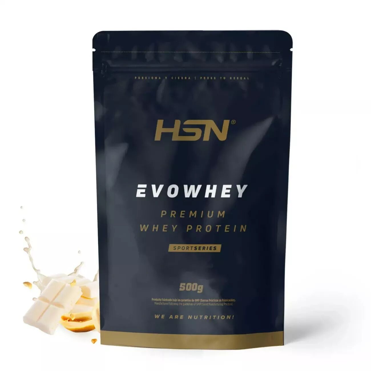 HSN Evowhey protein 2.0 500g chocolate blanco y cacahuete