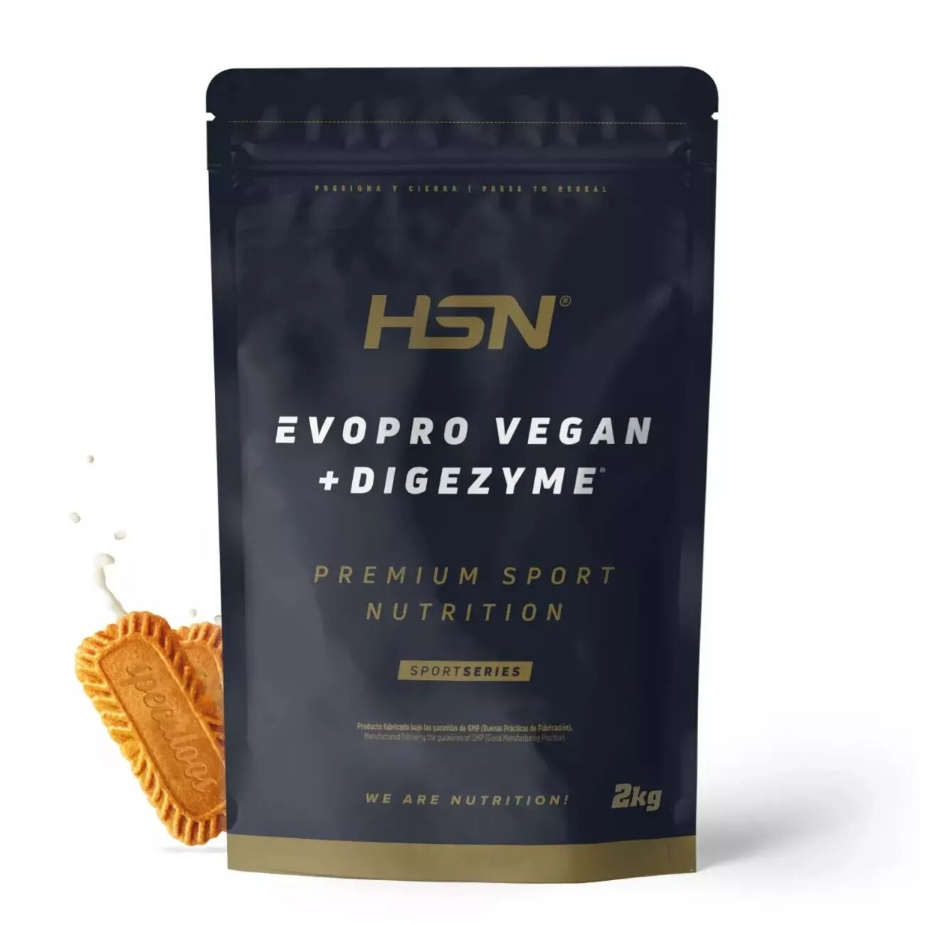 HSN Evopro vegan (mezcla proteínas premium) + digezyme® 2kg speculoos