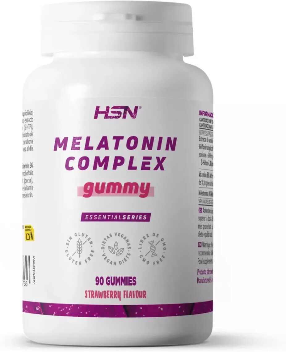 HSN Melatonina complex + 5-htp - 90 gominolas