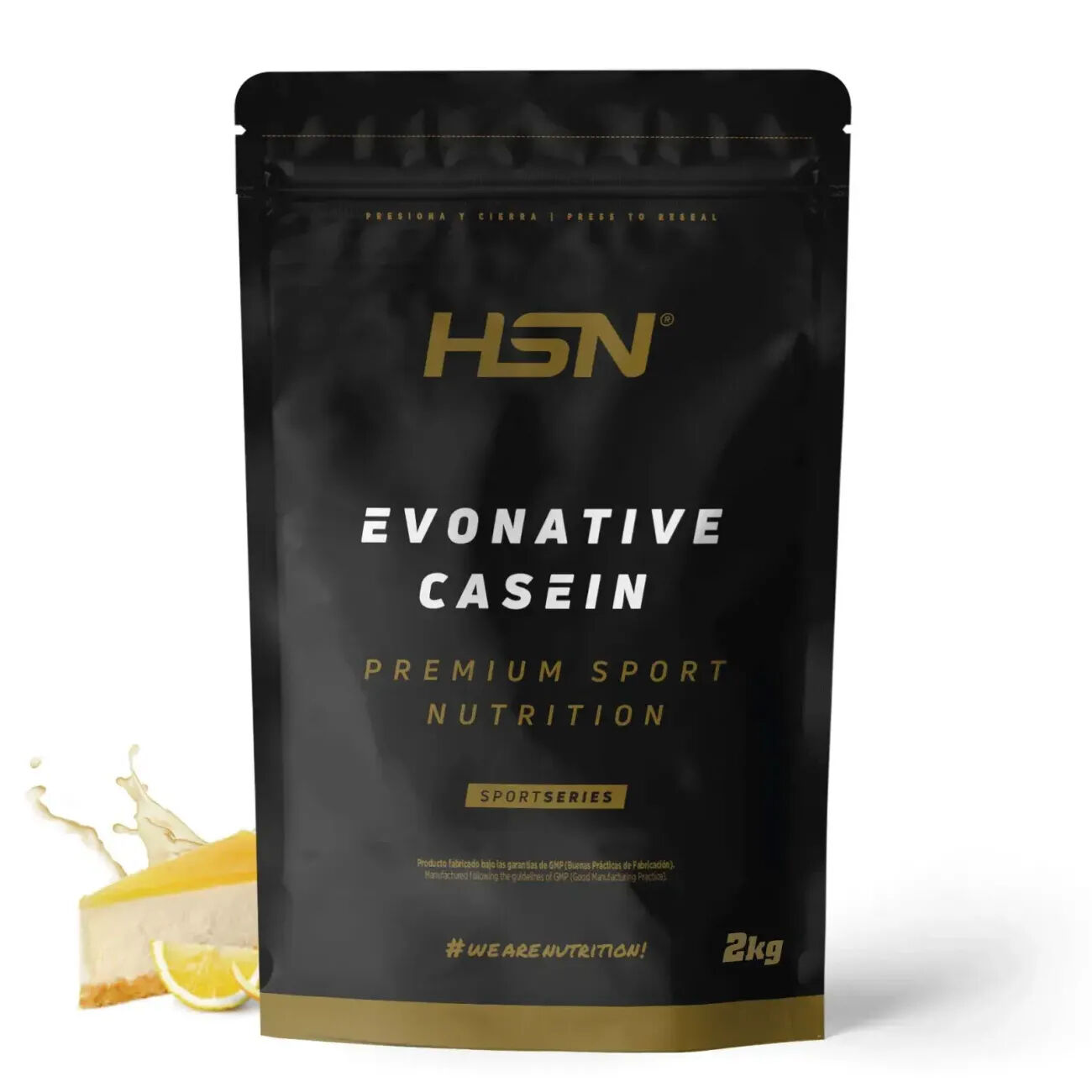 HSN Evonative casein (lacprodan® micelpure™) 2kg tarta de queso y limón