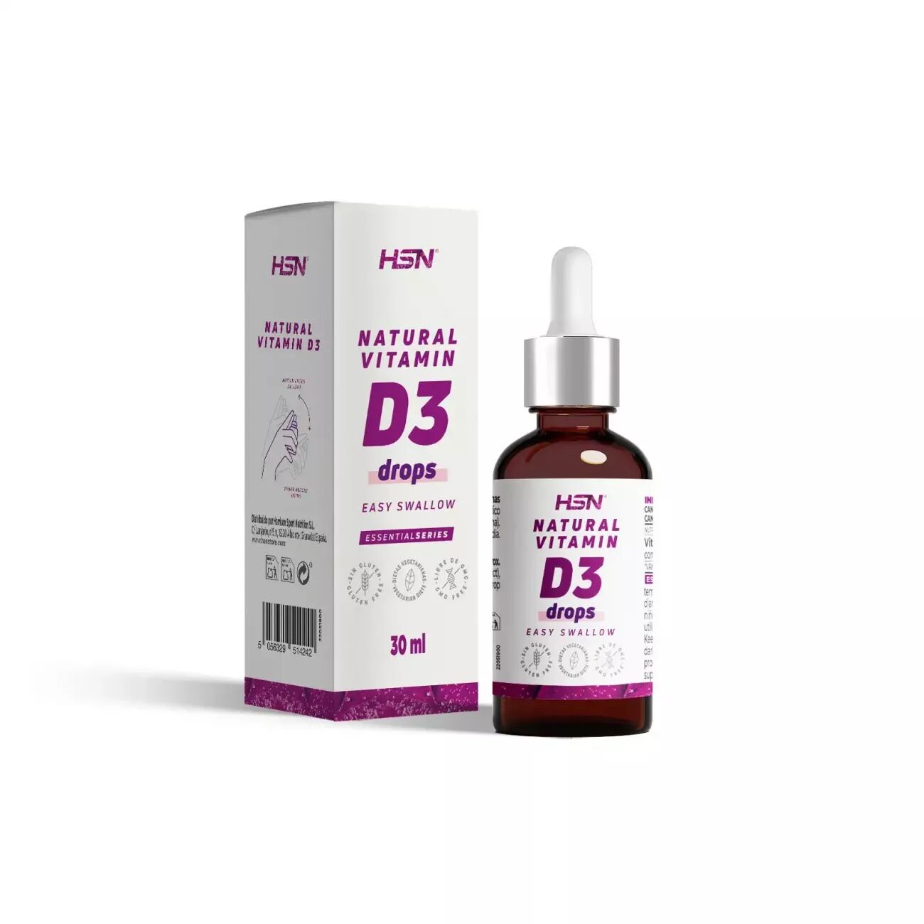 HSN Vitamina d3 líquida - 30ml