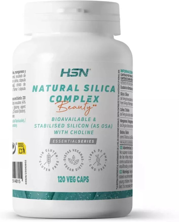 HSN Silicio natural complex - 120 veg caps