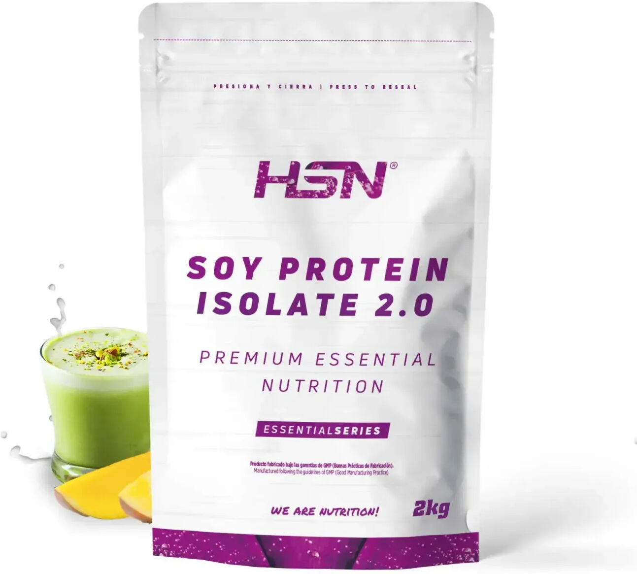 HSN Proteína de soja aislada 2.0 2kg  mango - matcha