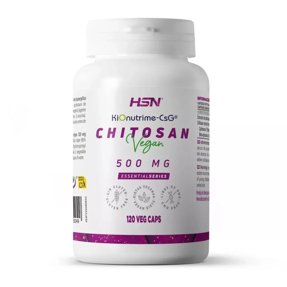 HSN Chitosan vegano 500mg (kionutrime-csg®) - 120 veg caps