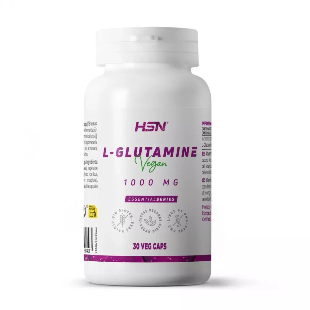 HSN L-glutamina 1000mg - 30 veg caps