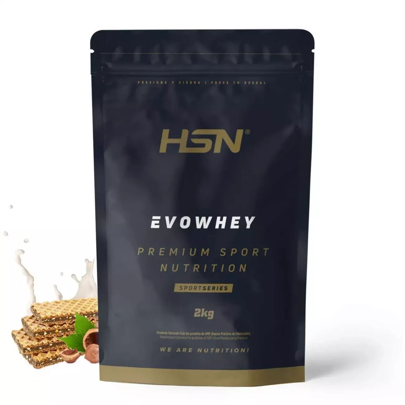 HSN Evowhey protein 2kg barquillo de crema de avellana