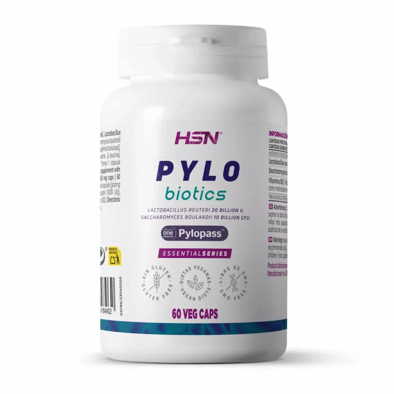 HSN Pylo biotics 30b ufc (pylopass™) - 60 veg caps