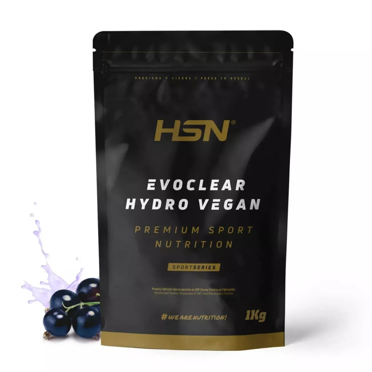 HSN Evoclear hydro vegan 1kg grosella negra