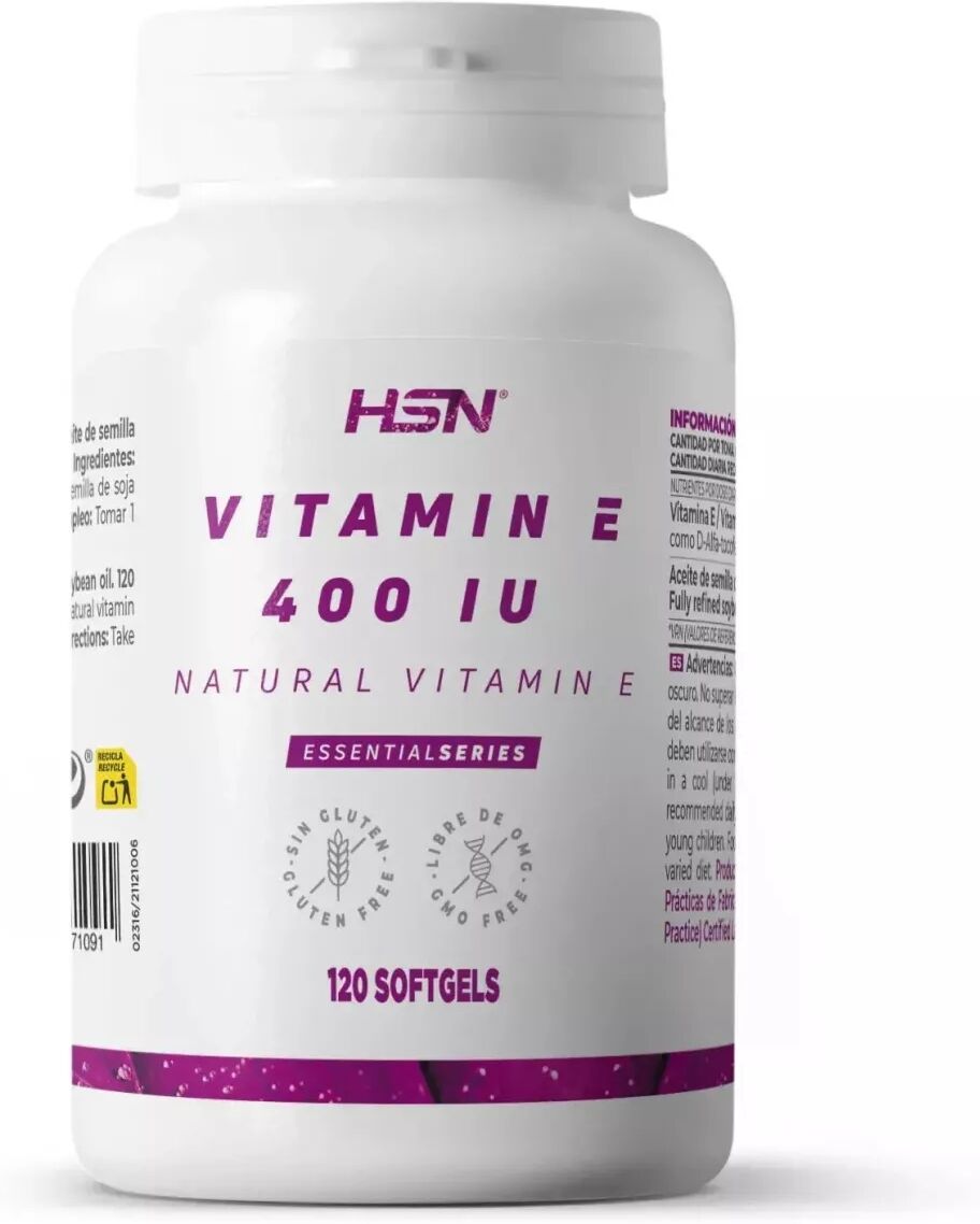 HSN Vitamina e 400ui - 120 perlas