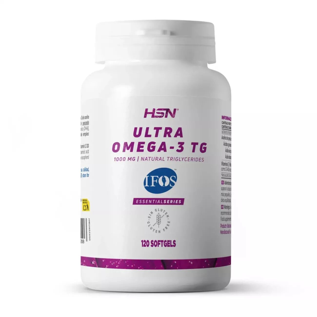 HSN Ultra omega-3 tg (ifos) 1000mg - 120 perlas