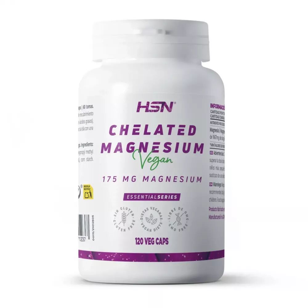 HSN Bisglicinato de magnesio (175mg magnesio) - 120 veg caps