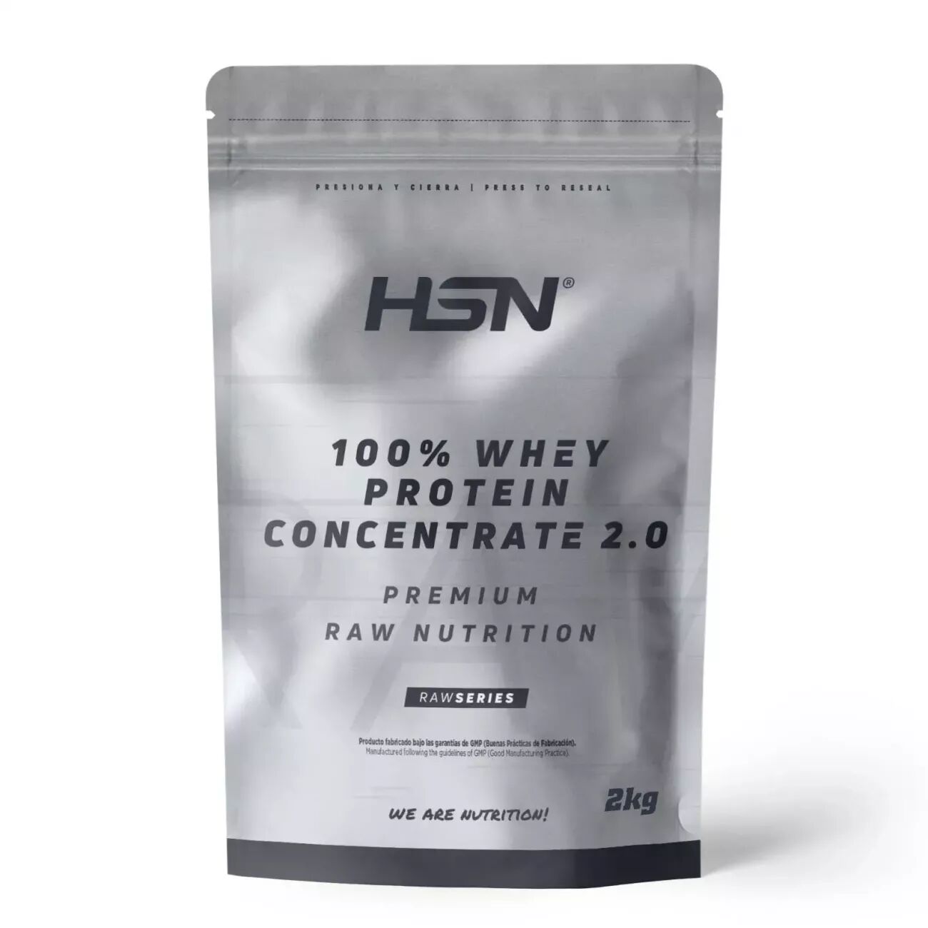 HSN 100% whey protein concentrate 2.0 2kg sin sabor