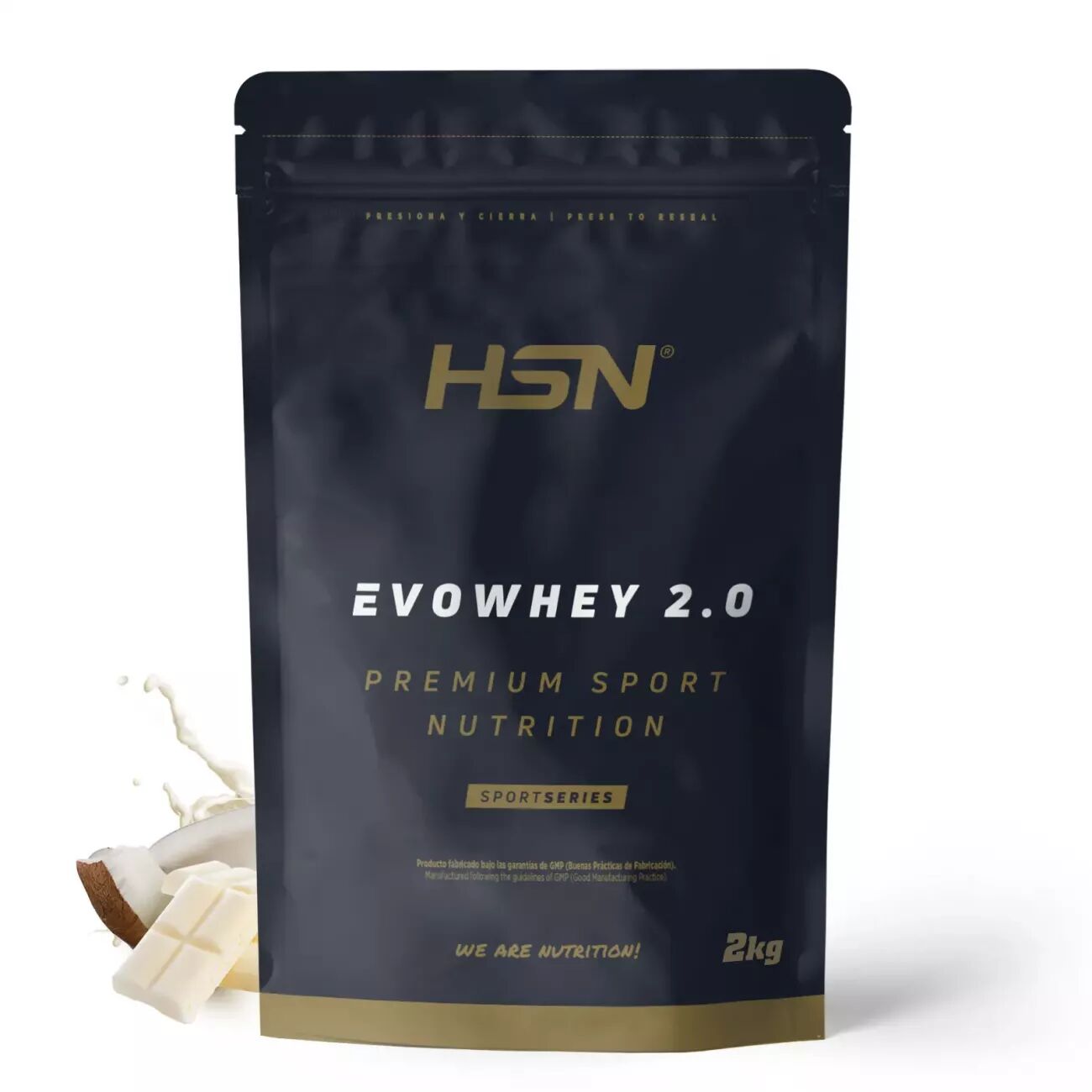 HSN Evowhey protein 2kg chocolate blanco y coco