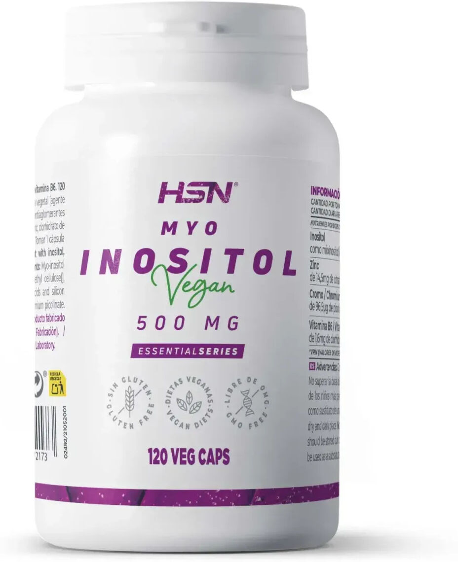 HSN Inositol 500mg - 120 veg caps