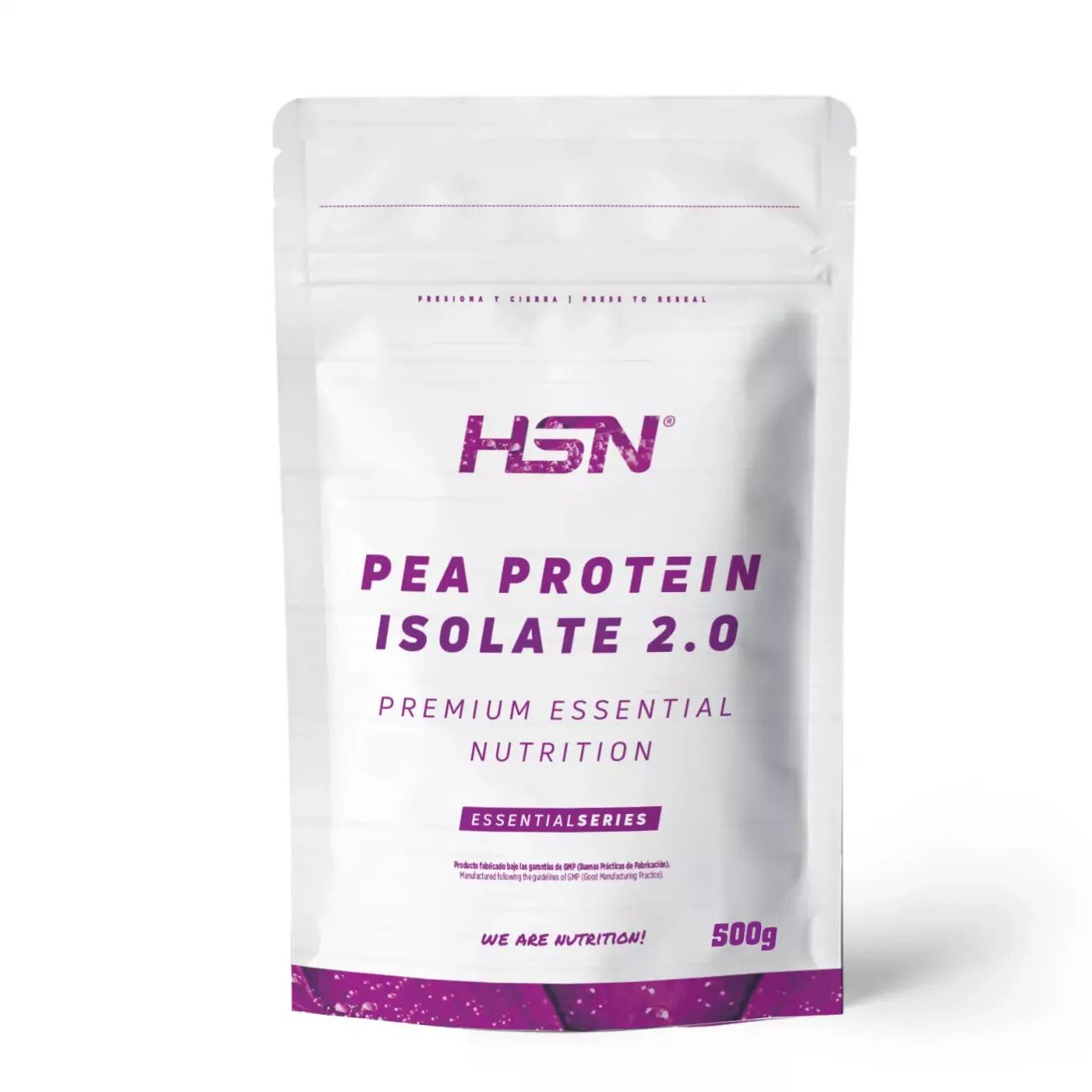 HSN Proteína de guisante aislada 2.0 500g sin sabor