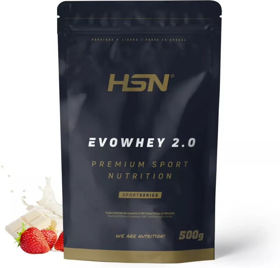 HSN Evowhey protein 500g chocolate blanco y fresa