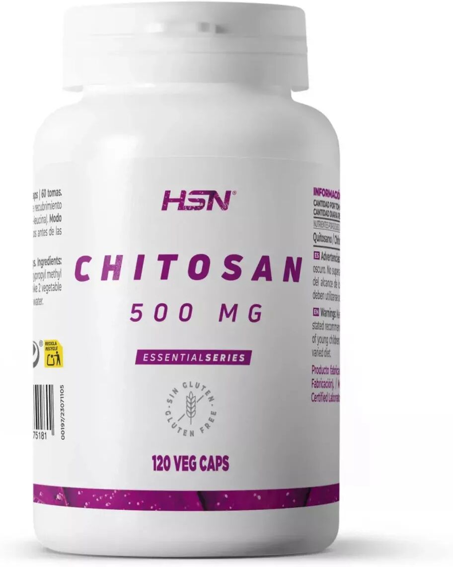 HSN Chitosan 500mg - 120 veg caps