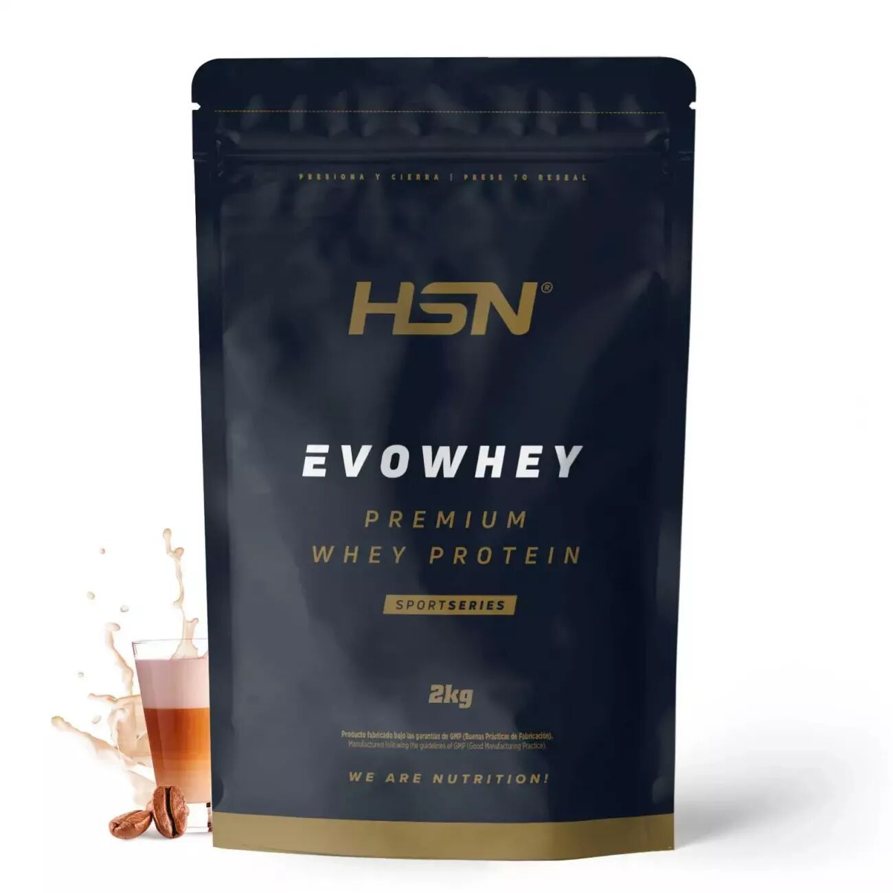 HSN Evowhey protein 2kg café con leche
