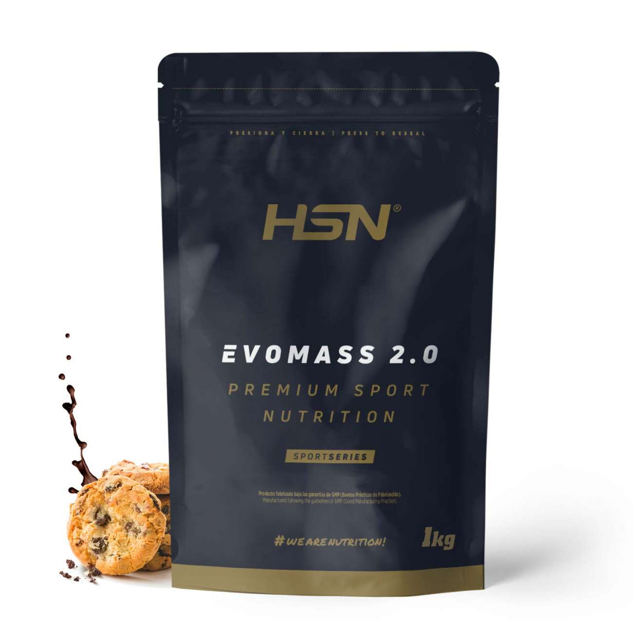 HSN Evomass 2.0 (ganador de peso) 1kg chocolate y galletas
