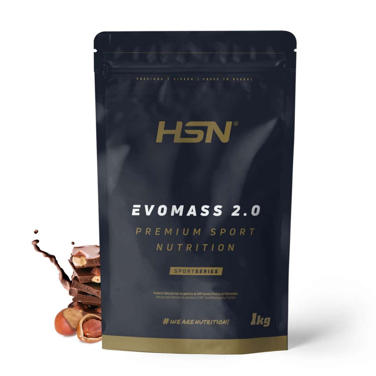 HSN Evomass 2.0 (ganador de peso) 1kg chocolate y avellanas