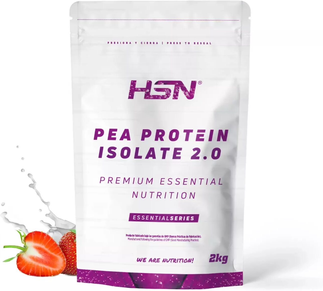 HSN Proteína de guisante aislada 2.0 2kg fresa