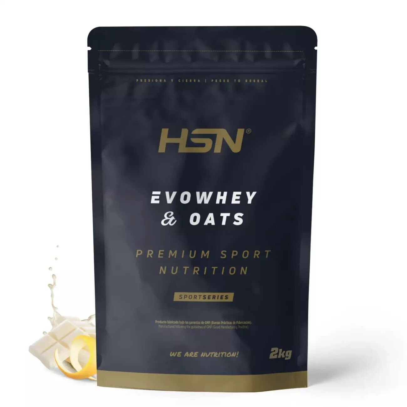 HSN Evowhey & oats 2kg chocolate blanco y limón