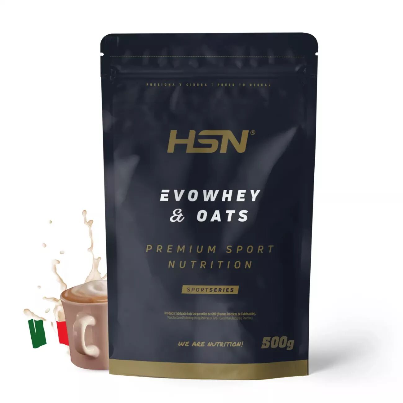 HSN Evowhey & oats 500g capuchino italiano