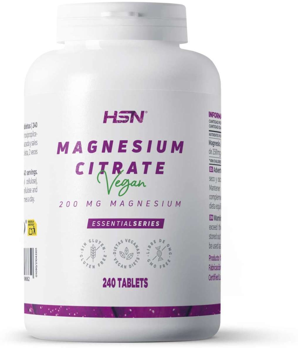 HSN Citrato de magnesio (200mg magnesio) - 240 tabs