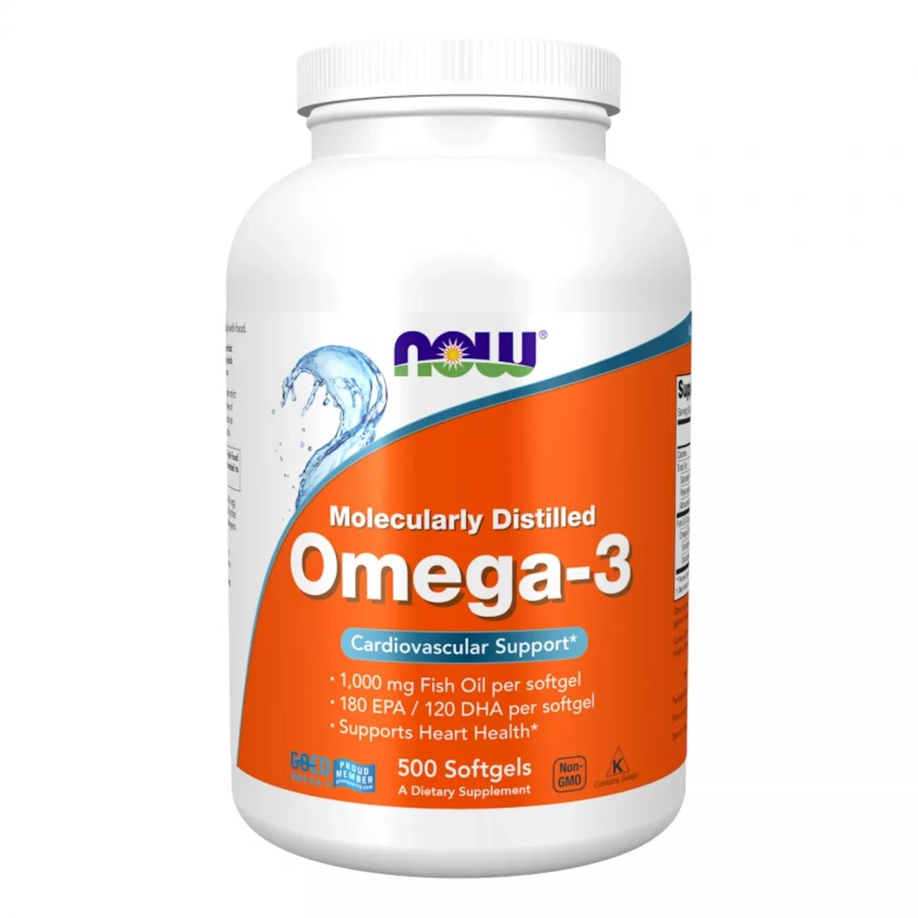 Now Foods Omega-3 md 1000mg - 500 perlas