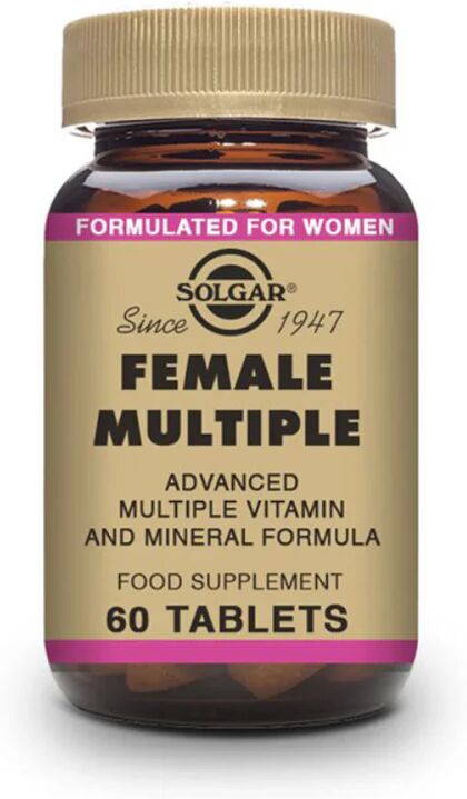 Solgar Multivitaminas Múltiples Femeninas Comprimidos x60