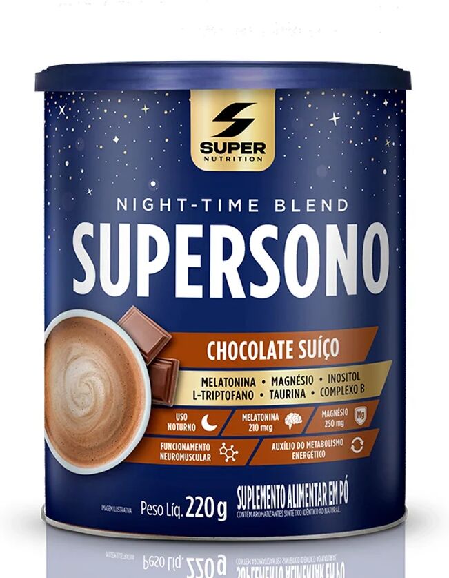 Super Nutrition Supersono Chocolate Suíço 220g