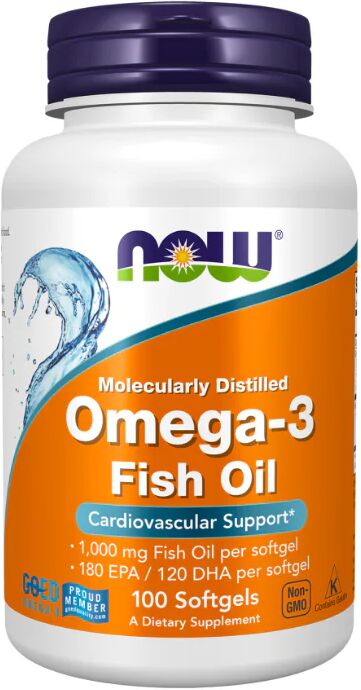 Now Foods Ahora Omega-3 Cápsulas x100