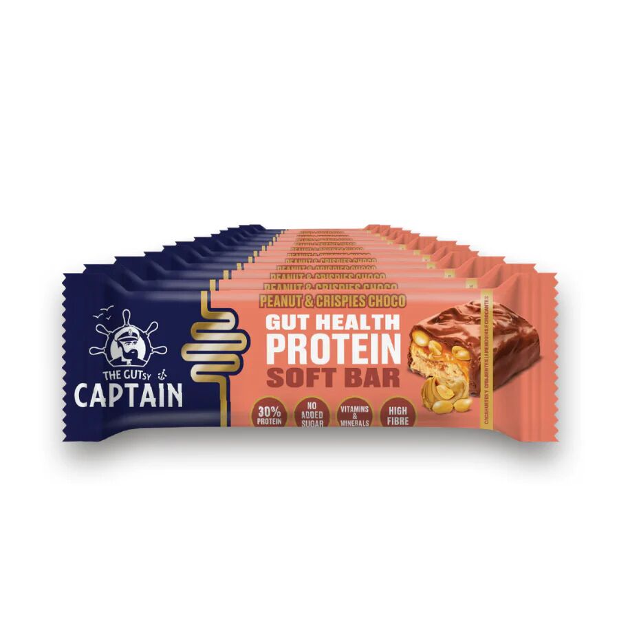 GUTsy Captain GUTsy Barrita Proteica Captain Chocolate y Cacahuete 50g