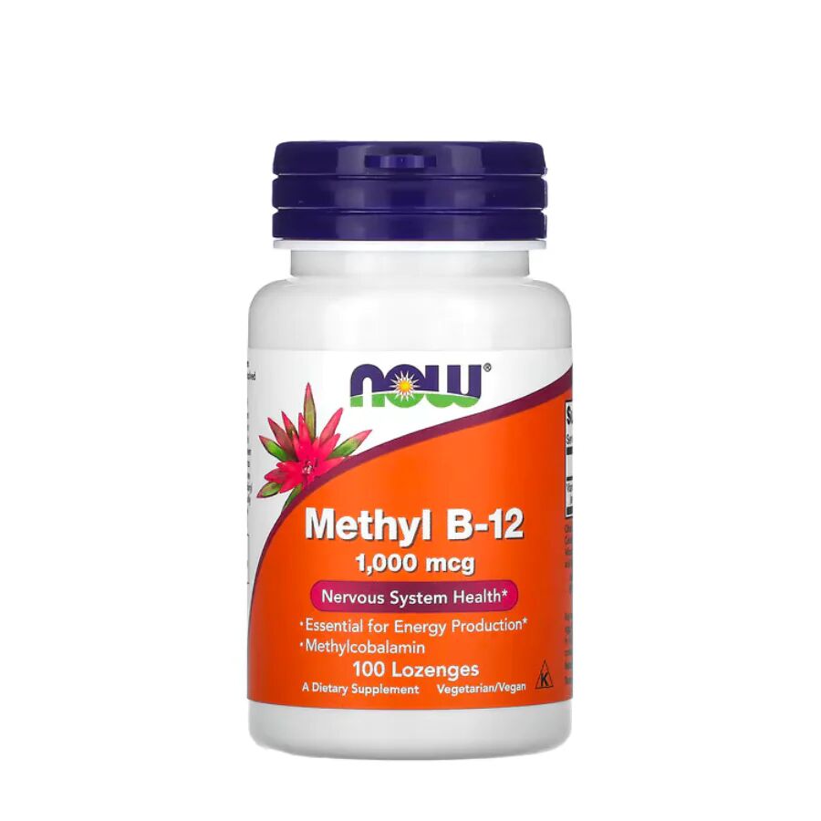 Now Foods Ahora Metil B-12 1000mcg Tabletas x100