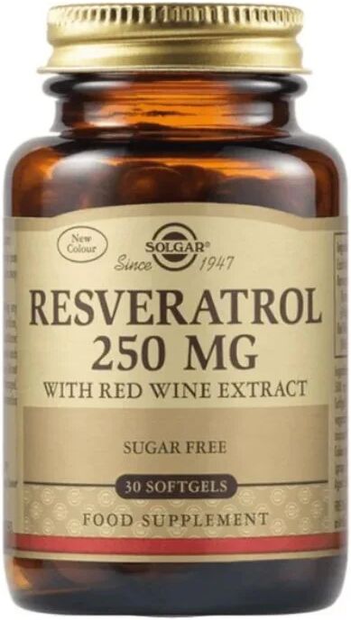 Solgar Resveratrol 250mg Cápsulas x30