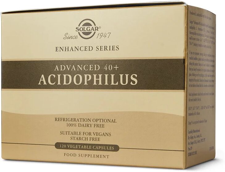 Solgar Avanzado 40+ Acidophilus Cápsulas x60